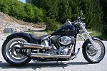Harley Davidson Softail FXSTI Black